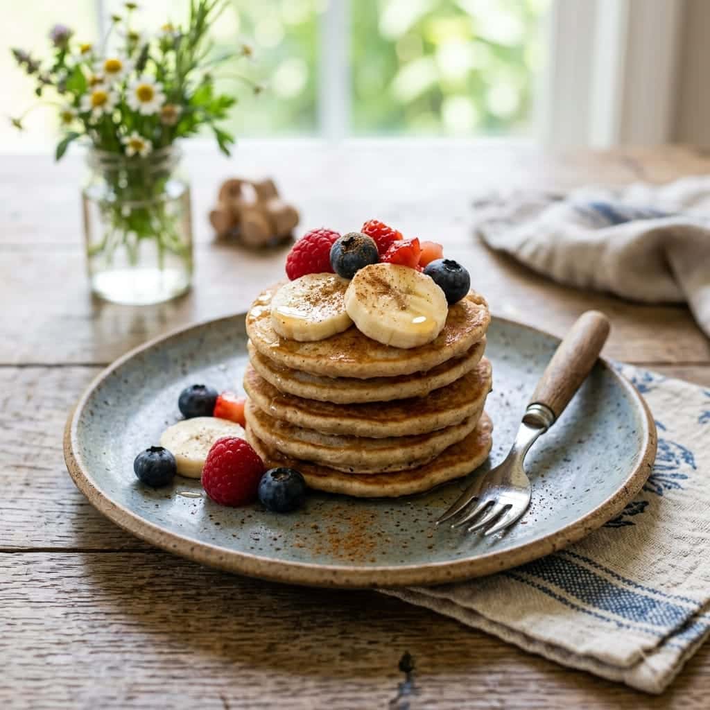 Nutritious Sorghum & Banana Pancakes for Toddlers & Kids